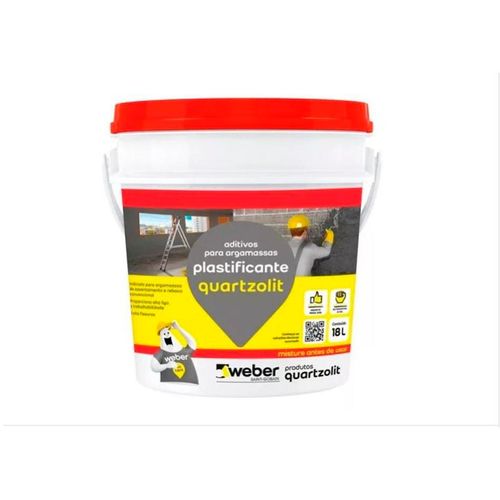 Aditivo Plastificante Quartzolit 18 Litros