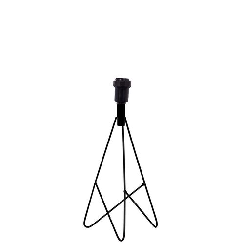 Abajur Aramado Primor Preto Fosco 32cm
