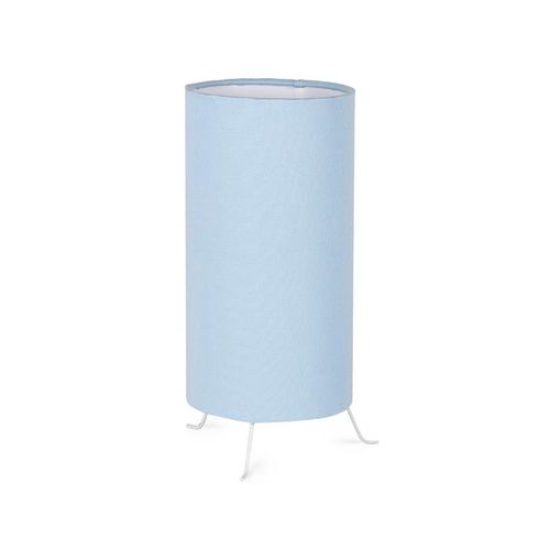 Luminária Redonda Tec Azul Bebe Primor 27cm