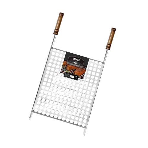 Grelha Inox 40x50cm Bandeja GR0147 Grilazer