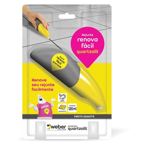Renova Fácil Quartzolit Preto Grafite 120ml