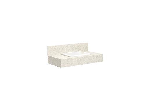 Bancada 60cm com Cuba Embutir Pró Bianco Blu