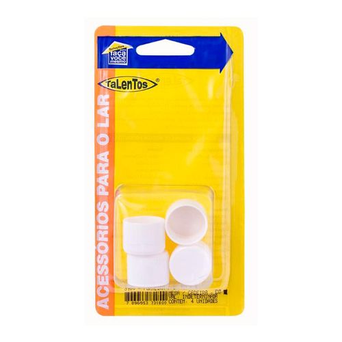 Ponteira para Mesa e Cadeira Talentos Branca 7/8"