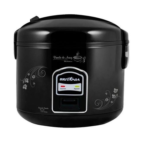 Panela Elétrica de Arroz Britânia Preta 220V