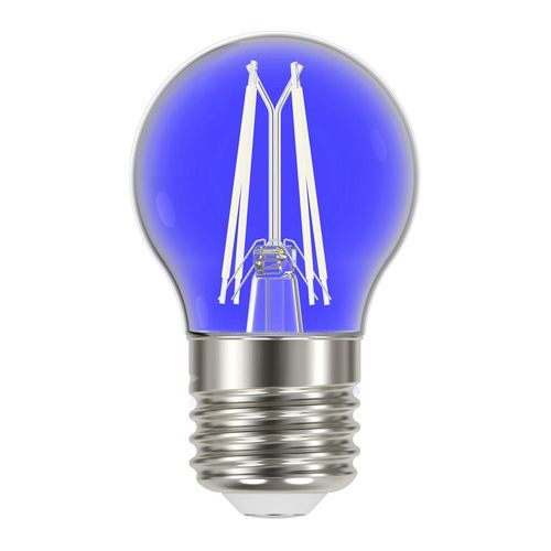 Lâmpada Bulbo Led Filamento Taschibra Color G45 Autovolt 4W Azul