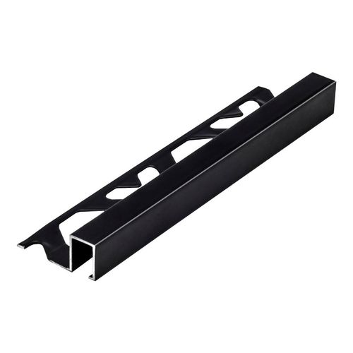 Perfil Alumínio Viscardi Firenze Black Matte 1,0x1,2x300cm
