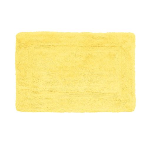 Tapete Algodão Retangular Kapazi Confort Amarelo 45x75cm 28CONF04