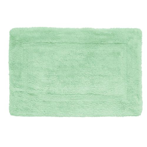 Tapete Algodão Retangular Kapazi Comfort Verde Menta 45x75cm 28CONF06