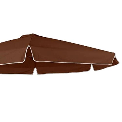 Ombrelone Poliéster Bel Regulável com Alavanca Marrom 300cm