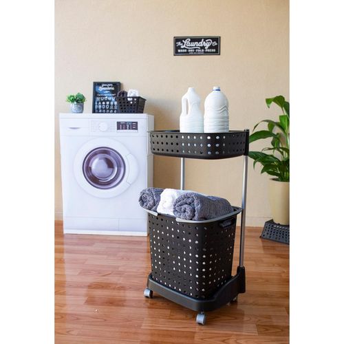 Conjunto Lavanderia Viena Duplo Secalux Preto