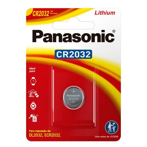 Bateria de Litio Panasonic Moeda