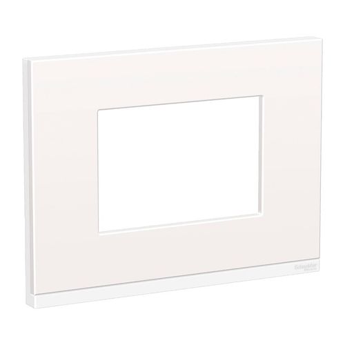 Placa 4x2 3 Postos Schneider Orion Class White Fenix Horizontal