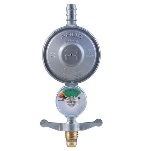 Regulador Gás 1kg/h com Manometro SM CZ (4 bocas)