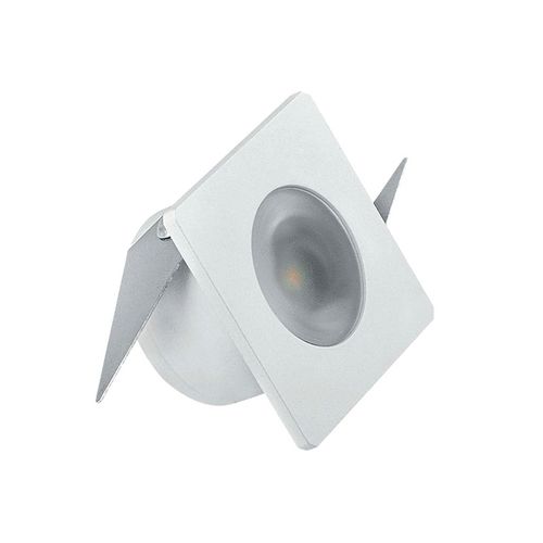 Luminária Led Mini 1w Embutir Milan Branco 2700K Luminatti By Danuri