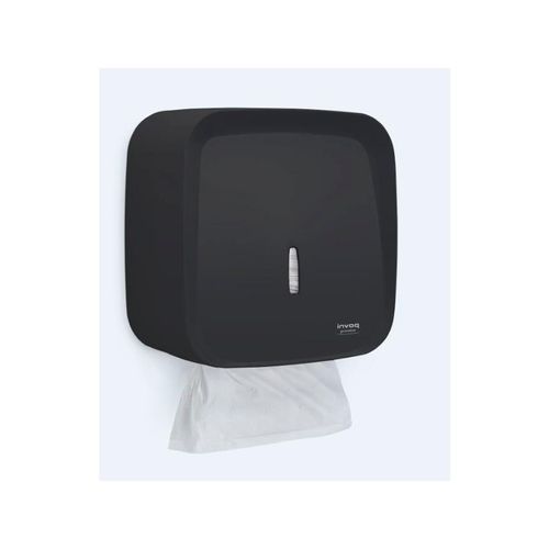Dispensador Papel Toalha Premisse Invoq Center Preto