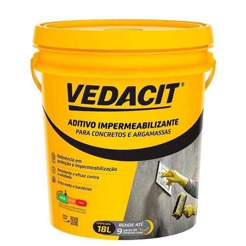 Vedacit Otto Baumgart Balde Plástico 18L