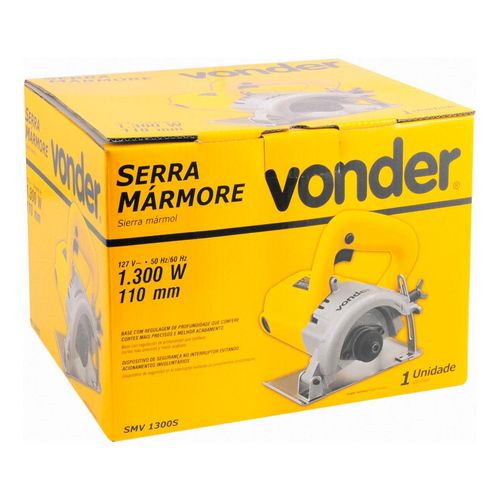Serra Mármore Vonder Corte Reto 130W 127V SMV1300S