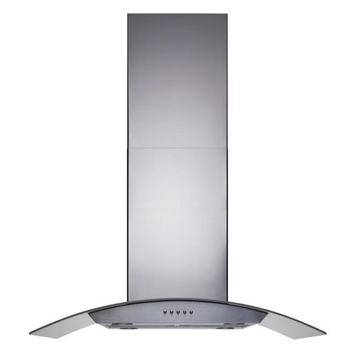 Coifa de Ilha Vidro e Inox Cadence Curvature 90cm 127V