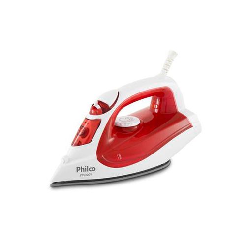 Ferro Passar Roupa Philco Vermelho 300W 127V PFV