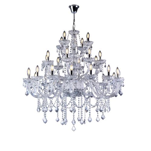 Lustre Cristal 28xE14 Nice Transparente 140240015 Startec
