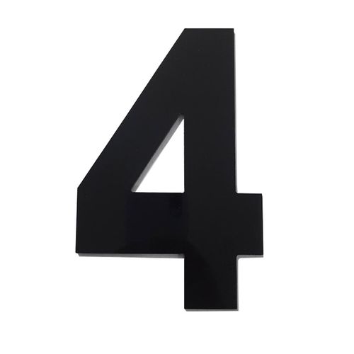 Número ACM Numeral Preto 4 685-4 185mm