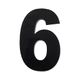 Numero-185mm-ACM-Preto-6-685-6
