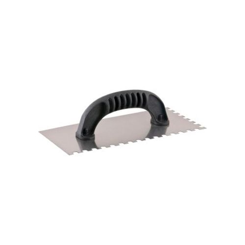 Desempenadeira Aço 255X120mm Dentada Cabo Palstico Vonder