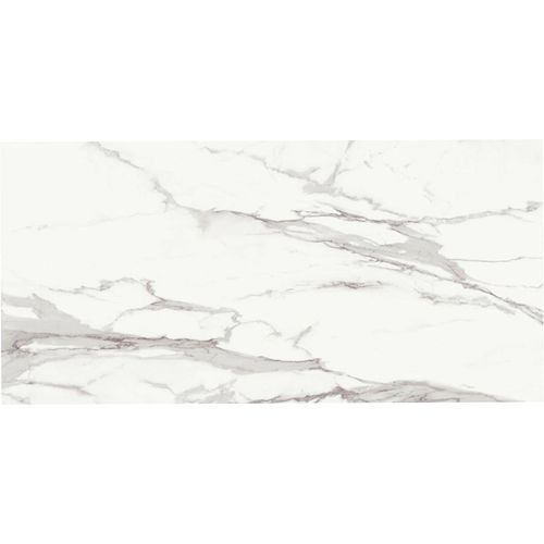 Porcelanato Roca Calacata Light Lamina Micro Crystal "A" 120x250 Retificado