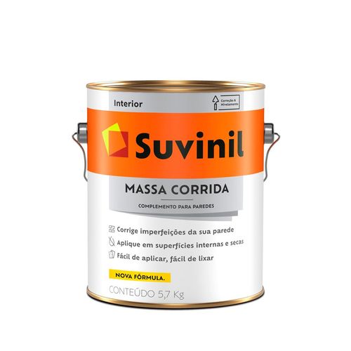Massa Corrida Suvinil 5,7Kg