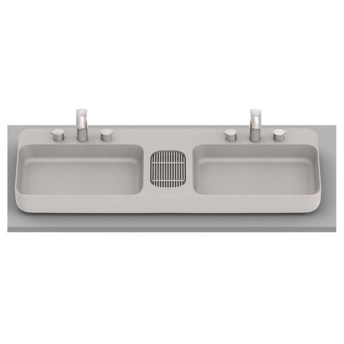 Cuba de Apoio Roca Infinity Válvula 7/8 Beige 110x42cm