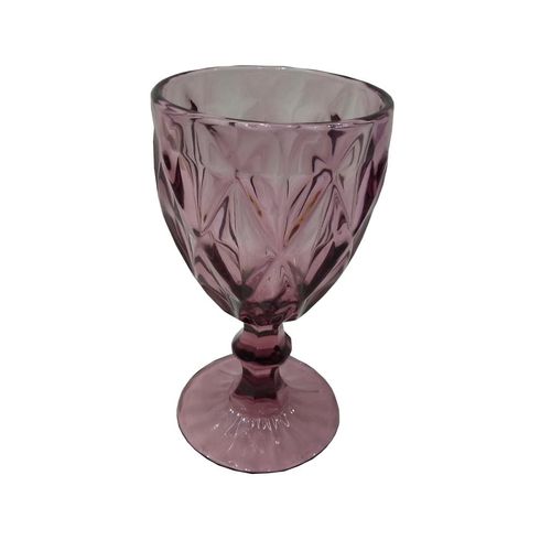 Cálice de Vidro NDI Rosa 9x17cm