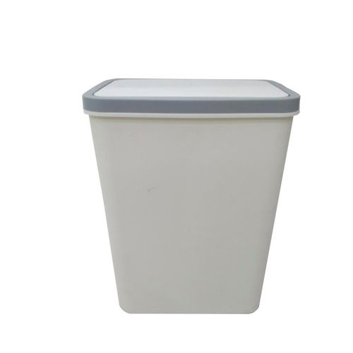 LIXEIRA PLÁSTICO 10L BRANCA ST50258 NDI