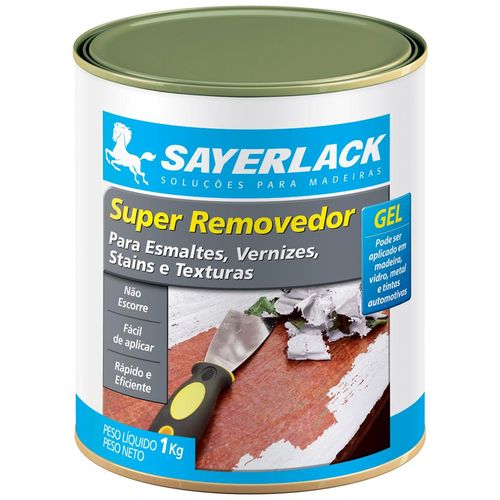 Removedor de Tinta Sayerlack Remolack Gel Super 1L Litro
