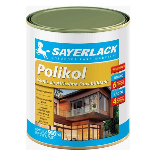 Verniz 0,9lts Fosco/Acetinado Polikol Imbuia So2312.4951 Sayerlack