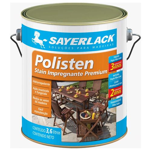 Polisten 3,6lts Mogno Inglês 1405 Ts 3201 Sayerlack