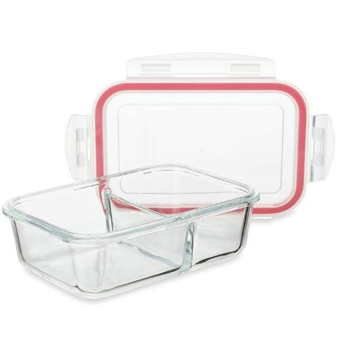 Pote de Vidro Special Glass com Divisoria 800ml
