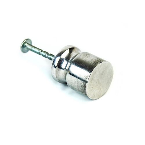 Puxador de Alumínio Polido para  Móveis Nobretal 3,3cm