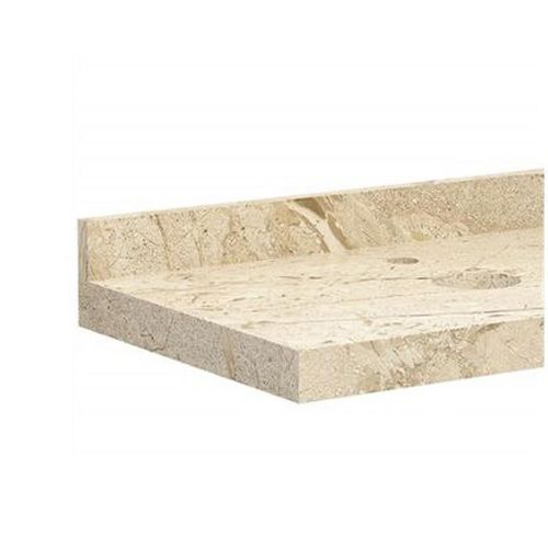 Lavatório 60cm para Cuba de Apoio Travertino Blu