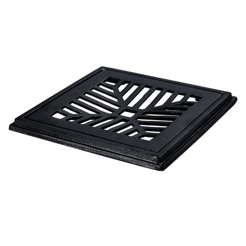 Grelha Alumínio 20x20cm Preto CJ2020PR LGMAIS