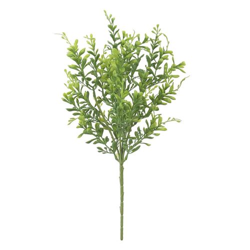 Arranjo Folha Flor Arte com Print Verde 46cm