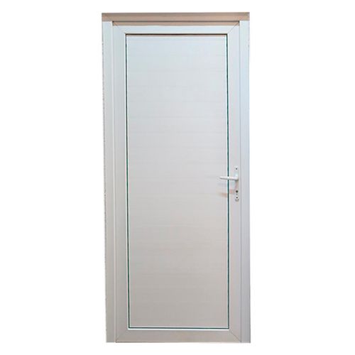 Kit Porta de PVC Multilit Interna Direita Branca 90x210x6cm