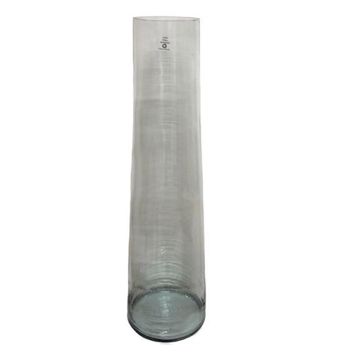 Vaso de Vidro Torre Redondo Raiar da Aurora 64cm