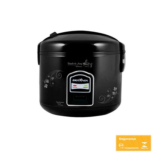 Panela Elétrica de Arroz Britânia Preta 220V