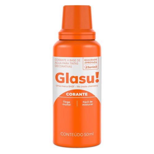 Corante Líquido Tinge Muito Laranja Glasu