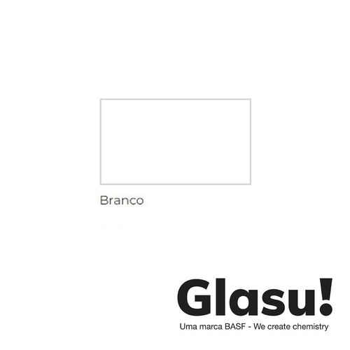 Tinta Esmalte Sintético Glasu Secagem Rápida Branco Fosco 0,9 Litros