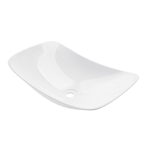 Cuba Resina Aquaplás Ellipses Branca 46x29cm