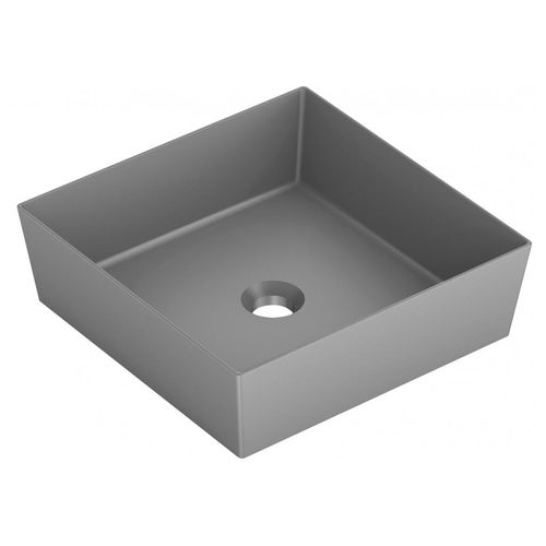 Cuba de Apoio Incepa Platinum sem Mesa P5 Cinza Matte 38cm