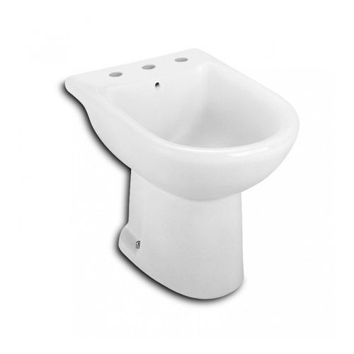 Bidê Riviera/Smart Celite 3 Furos com Ducha Branco