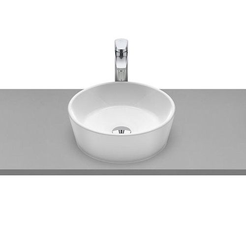 Cuba de Apoio Roca Optica Curva Redonda Branco 35cm