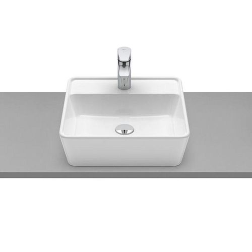 Cuba Apoio Roca Optica com Mesa Quadrado Branco 42x42cm